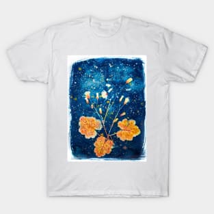 Botanical cyanotype 4 T-Shirt